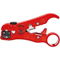 KNIPEX Pelacables para cables coaxiales y cables de datos (125 mm) 16 60 06 SB
